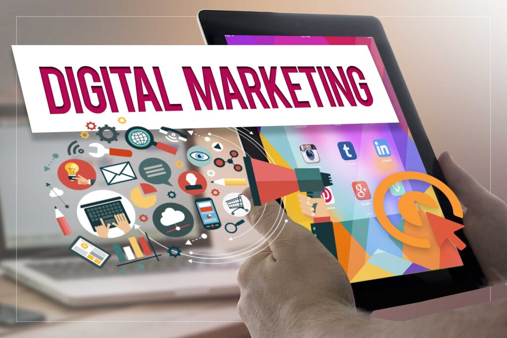 puttend uit digitale marketing