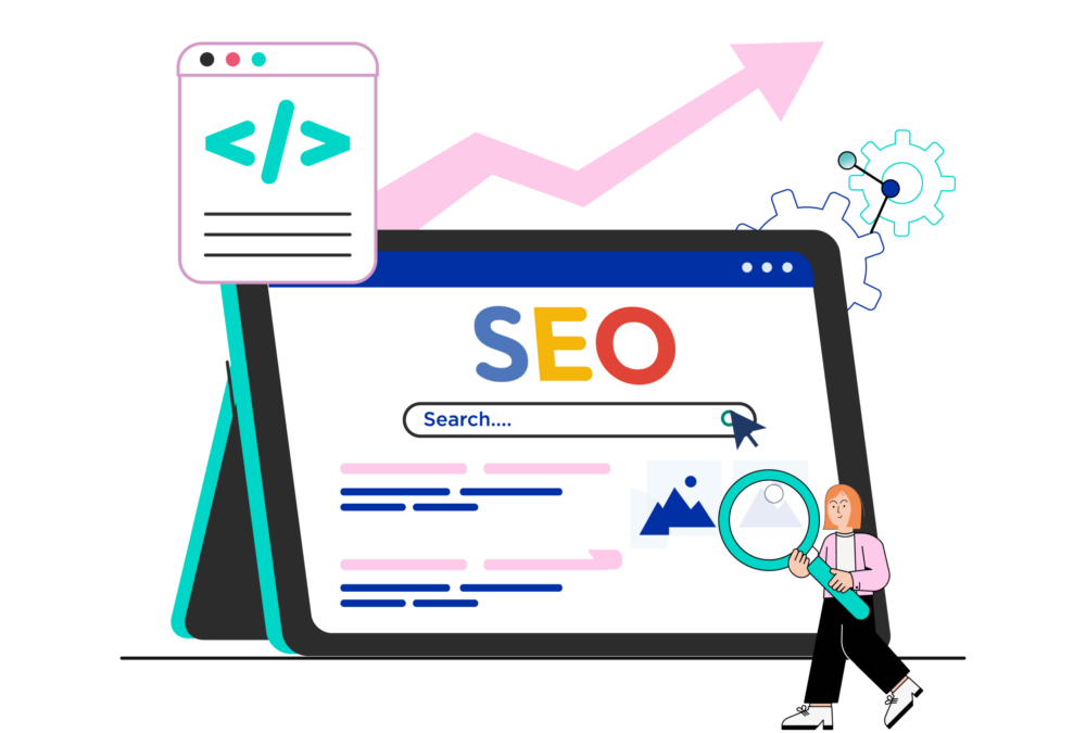 visuel pour illustrer le SEO